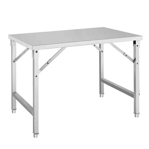 HCB Werktafel - inklapbaar - 150 x 70 x 85 cm - RVS, Zakelijke goederen, Horeca | Keukenapparatuur, Nieuw in verpakking, RVS Meubilair
