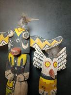 2 poppen in de kachina hopi-stijl (Zonder Minimumprijs)