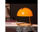 Lucide CATO - Tafellamp - Ø 23,5 cm - 1xE27 - Oranje, Huis en Inrichting, Woonaccessoires | Overige, Verzenden, Zo goed als nieuw