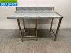 RVS Afvoertafel tbv doorschuifvaatwasser 146 cm Horeca, Zakelijke goederen, Horeca | Keukenapparatuur, Ophalen of Verzenden, Nieuw zonder verpakking