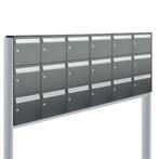 Brievenbusunit Flow set vrijstaand 6-breed, 3-hoog -, Verzenden, Nieuw