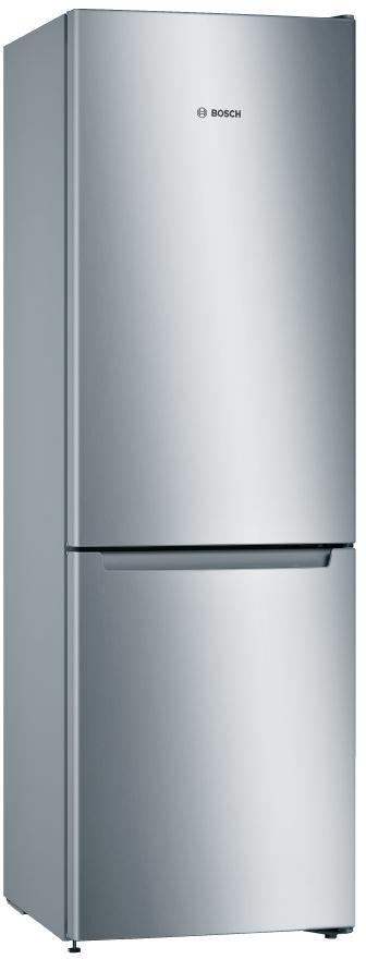 Bosch KGN36NLEA rvs-look koelkast, Witgoed en Apparatuur, Koelkasten en IJskasten, 150 tot 200 liter, Energieklasse A of zuiniger