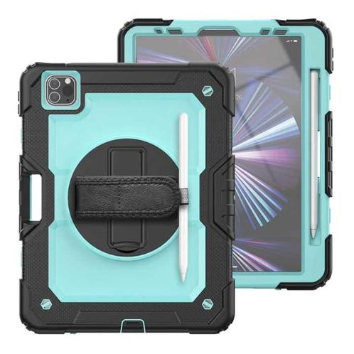 Armor Hoesje voor iPad Mini 6 met Kickstand / Polsband /, Telecommunicatie, Mobiele telefoons | Hoesjes en Frontjes | Overige merken