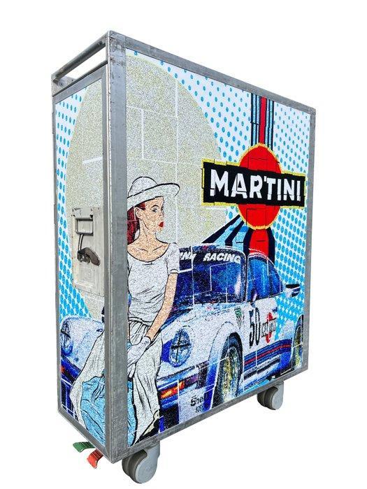 Noboringo Full size vliegtuig trolley LATAM Airlines Brasil, Antiek en Kunst, Antiek | Wandborden en Tegels