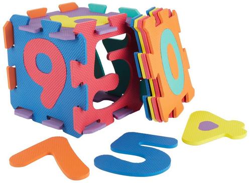 Bieco Schuimrubberen Cijfers 10 Stuks Puzzelmat 19201505, Kinderen en Baby's, Speelgoed | Babyspeelgoed, Nieuw, Verzenden