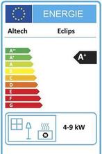 Nu brandend te zien, Nieuw, Hout, Vrijstaand, Houtkachel