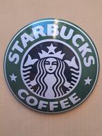 Starbucks Coffee - Grote signatuur - Emaille bord - Metaal