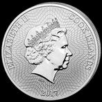 Cookeilanden. 1 Dollar 2017 - Bounty - 1 oz (Zonder