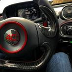 Alfa Romeo 4C Carbon Fiber Onderkant Stuur cover, Verzenden
