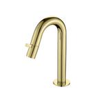 Toiletkraan Best Design Nancy 1-draaiknop Gebogen 21 cm Mat, Doe-het-zelf en Verbouw, Ophalen of Verzenden, Nieuw, Kraan