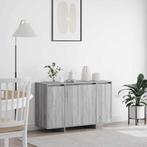 vidaXL Dressoir Grijs sonoma 120 x 41 x 75 cm Bewerkt hout, Verzenden, Nieuw, Overige houtsoorten, Minder dan 50 cm