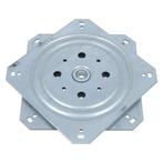 Metalen draaiplateau 155x155mm, Doe-het-zelf en Verbouw, Ophalen of Verzenden, Nieuw