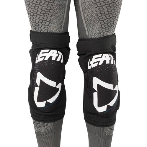 Kniebeschermer Leatt 3DF 5.0 Zip Wit-Zwart, Motoren, Accessoires | Overige, Nieuw, Verzenden