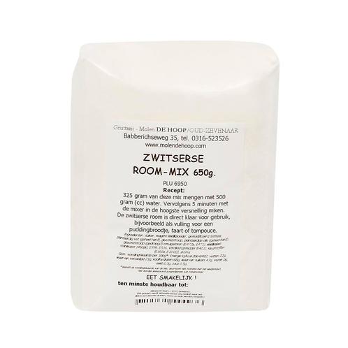 Molen de Hoop Zwitserse Roommix 650g, Hobby en Vrije tijd, Taarten en Cupcakes maken, Nieuw, Verzenden