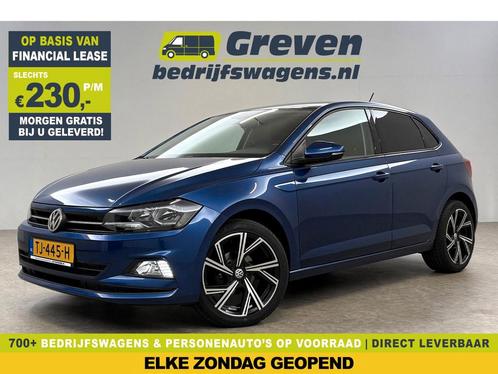 Volkswagen Polo 1.0 TSI Airco Carplay Cruise LED verlichting, Auto's, Volkswagen, Te koop, Handgeschakeld, Financial lease, Benzine
