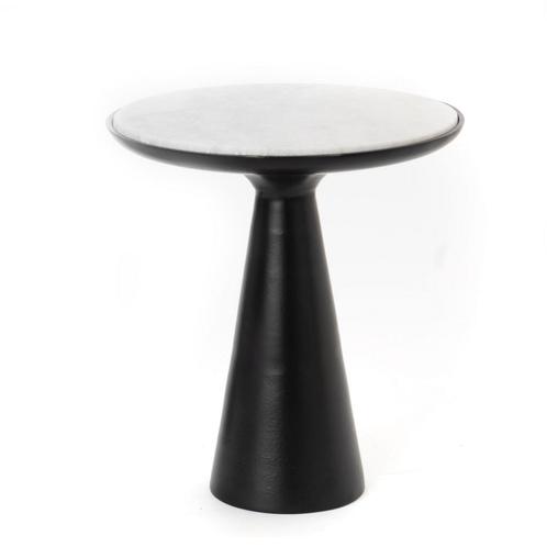 Bijzettafel Essy | Black | 45 cm, Huis en Inrichting, Tafels | Bijzettafels, Nieuw, Ophalen of Verzenden