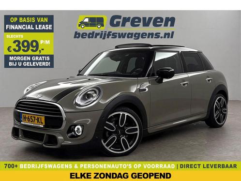 MINI Cooper 1.5 Cooper JCW PACK Pano H/K Carplay LED €399pm, Auto's, Mini, Automaat, Benzine, Zilver of Grijs, Verzenden