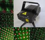 Mini laser discoverlichting lamp projector led disco *ZWART*, Muziek en Instrumenten, Licht en Laser, Nieuw, Verzenden