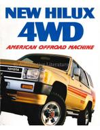 1981 TOYOTA HILUX 4WD BROCHURE JAPANS, Nieuw, Toyota, Author