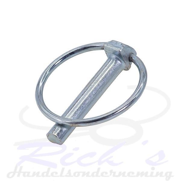 Borgpen 6 mm verzinkt, Doe-het-zelf en Verbouw, IJzerwaren en Bevestigingsmiddelen, Nieuw, Ophalen of Verzenden