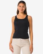 HEMA Damessinglet biologisch katoen zwart 2 voor 19.99, Kleding | Dames, Verzenden, Nieuw