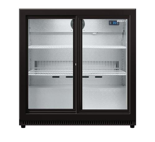 Barkoelkast | Zwart | 52 x 87 x 87 cm | 186L Husky, Zakelijke goederen, Horeca | Keukenapparatuur, Verzenden