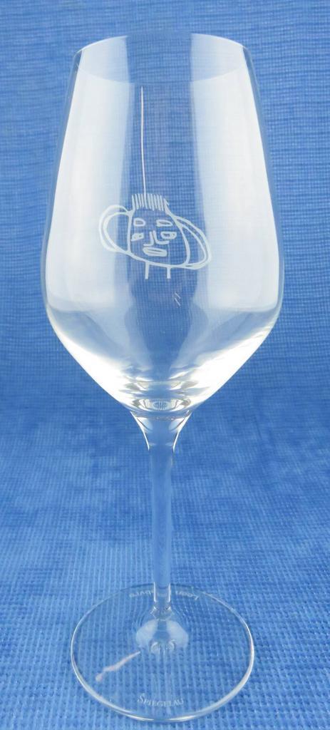Kristallen wijnglas Leen Lefebvre, Verzamelen, Glas en Borrelglaasjes, Gebruikt, Verzenden