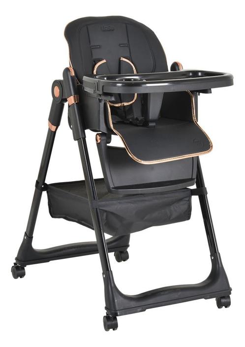 Moni Lindo Black Kinderstoel incl. Accessoires 111590, Kinderen en Baby's, Kinderstoelen, Inklapstoel, Nieuw, Verzenden