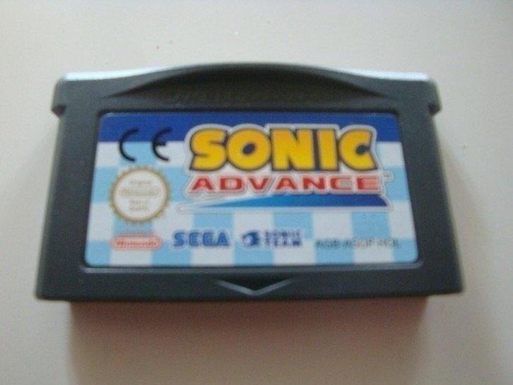 Sonic Advance [Gameboy Advance], Spelcomputers en Games, Games | Nintendo Game Boy, Zo goed als nieuw, Ophalen of Verzenden