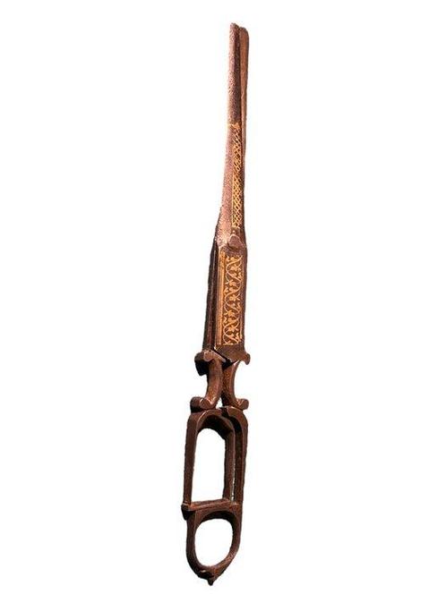 Schaar - Goud, IJzer - Calligrapher’s Scissors, Antiek en Kunst, Kunst | Niet-Westerse kunst