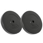 Halterschijf gewichten set 20 kg - 26 mm diameter - 8x 2,..., Sport en Fitness, Fitnessmaterialen, Ophalen of Verzenden, Nieuw
