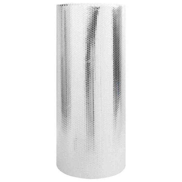 vidaXL Radiatorfolie Zilver 1 x 30 m Aluminium, Doe-het-zelf en Verbouw, Verwarming en Radiatoren, Nieuw, Verzenden