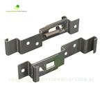 Kentekenplaathouder snelwissel set in RVS uitgevoerd, Auto diversen, Kentekenplaathouders, Verzenden, Nieuw