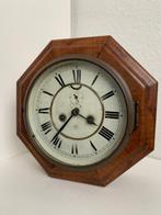 Wandklok - Junghans - Hout, Messing - 1910-1920, Antiek en Kunst, Antiek | Klokken