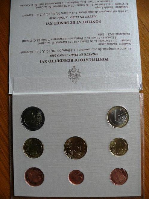 Vaticaan. Year Set (BU) 2009 (Zonder Minimumprijs), Postzegels en Munten, Munten | Europa | Euromunten