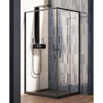 Nisdeur Lacus Vulcano Evo 120x200 Cm Schuifdeur Mat Zwart, Ophalen of Verzenden, Nieuw, Douche