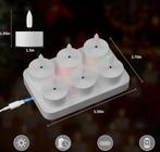 Oplaadbare LED Theelichtjes Set van 6 – Vlamloze Kaarsen, Verzenden, Nieuw