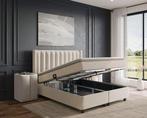 Opberg Boxspring Blackpearl - Beige, Verzenden, Nieuw, Beige, Modern