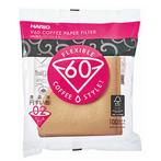 Hario V60-02 Koffiefilters Bruin 100 stuks (slow coffee), Witgoed en Apparatuur, Koffiemachine-accessoires, Ophalen of Verzenden