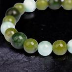 Groene Larimar en Jade Armband - Exclusieve Combinatie. -, Nieuw