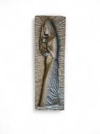 Reliëf, Madonna with Child - 58 cm - Gietijzer