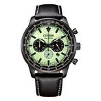 Citizen - Aviator Black Chrono 024 - Zonder Minimumprijs -, Sieraden, Tassen en Uiterlijk, Horloges | Heren, Nieuw