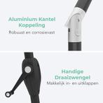 2dekans | LifeGoods Parasol - Ø270 cm - 30° Kantelbaar -, Ophalen of Verzenden, Zo goed als nieuw