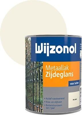 Wijzonol Metaallak Zijdeglans Ral 9001 750 ml, Doe-het-zelf en Verbouw, Verf, Beits en Lak, Nieuw, Ophalen of Verzenden