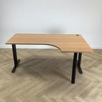 hoekbureau (rechts) met kabel doorvoer 180x120 cm, beuken -, Huis en Inrichting, Ophalen of Verzenden, Gebruikt, Bureau