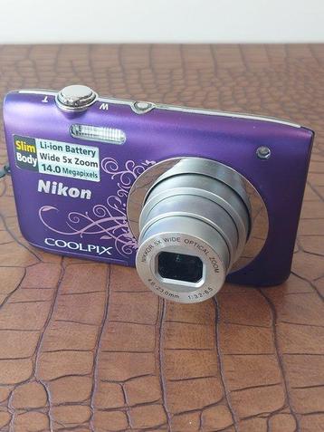 Nikon Coolpix S2600 Digitale camera beschikbaar voor biedingen