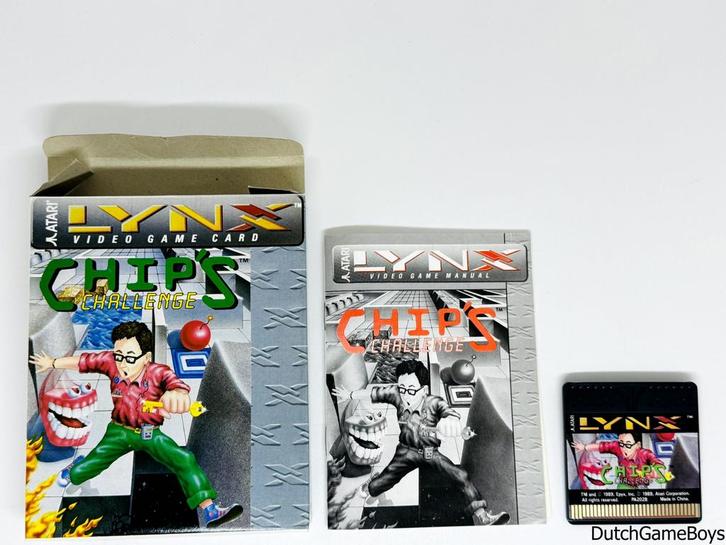 Atari Lynx - Chips Challenge, Spelcomputers en Games, Games | Atari, Gebruikt, Verzenden