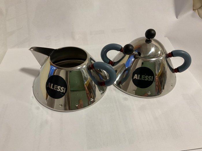 Alessi - Michael Graves - Suiker en roomstel (3) - 9096, Antiek en Kunst, Antiek | Meubels | Stoelen en Banken