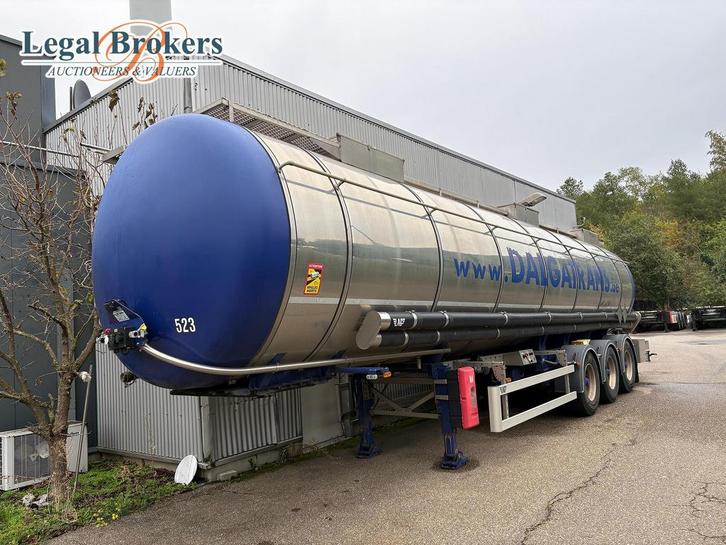 LAG 0-3-39 CL - Oplegger + Tank, Zakelijke goederen, Machines en Bouw | Transport, Ophalen of Verzenden