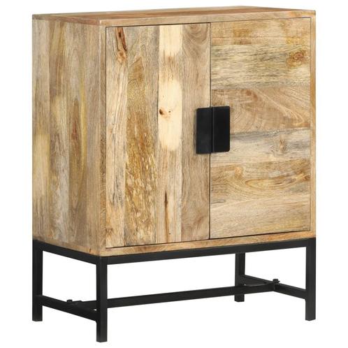 vidaXL Dressoir 60x35x75 cm massief mangohout, Huis en Inrichting, Kasten | Dressoirs, 25 tot 50 cm, Nieuw, 50 tot 100 cm, Overige houtsoorten